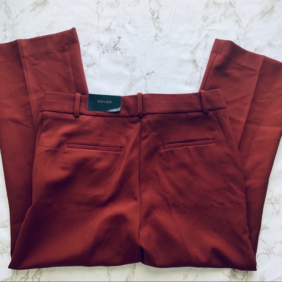 Ann Taylor Refined Kick Crop Flare Pants - Picture 6 of 6